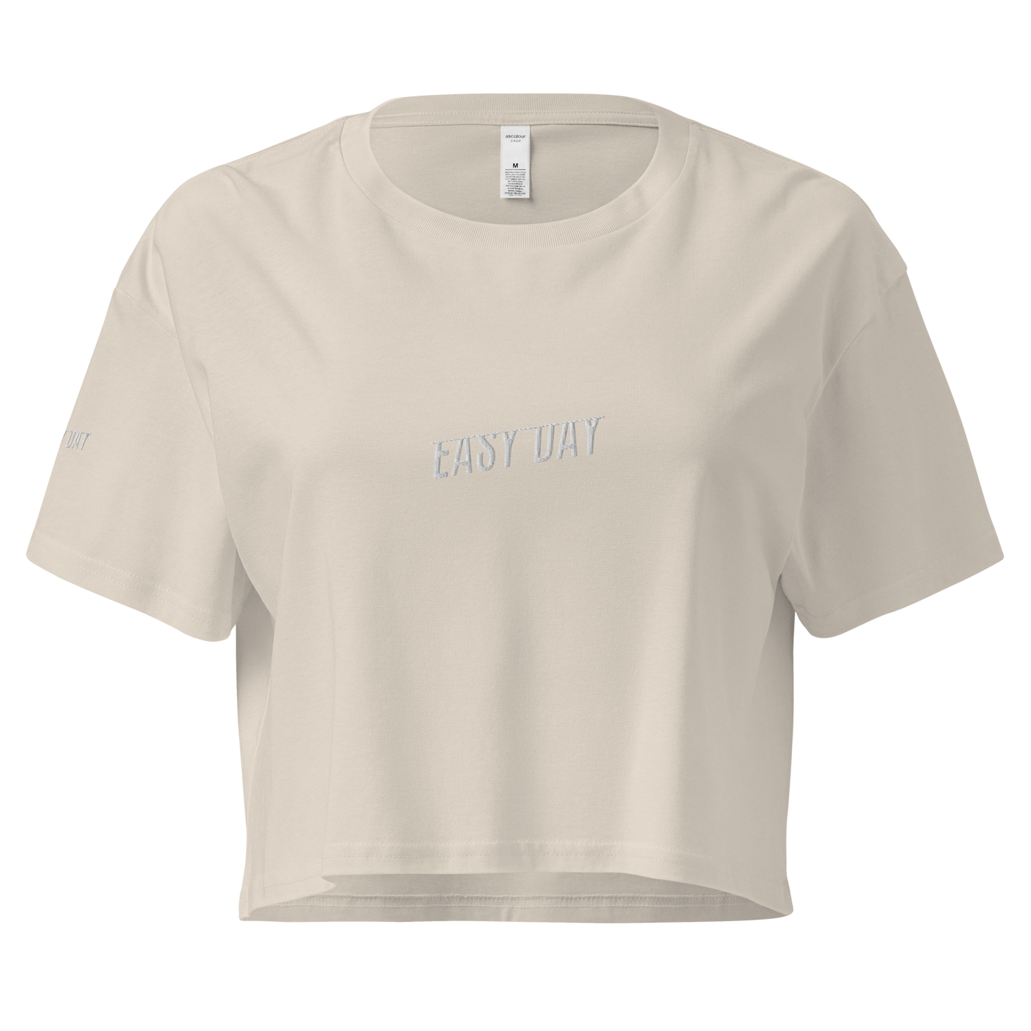 EASY DAY Crop-Top Beige