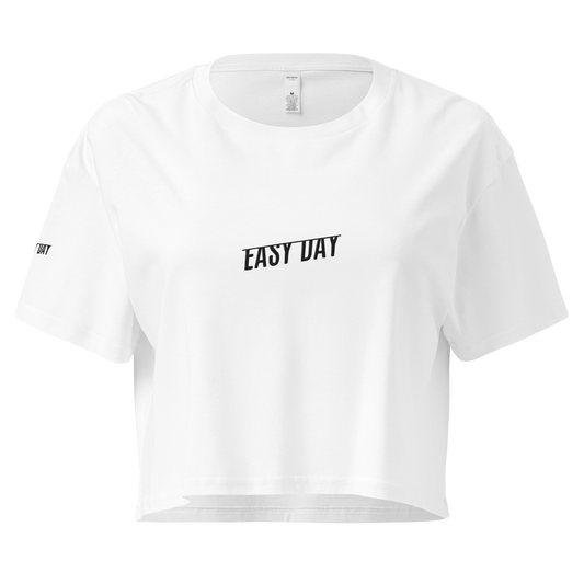 EASY DAY Crop-Top White